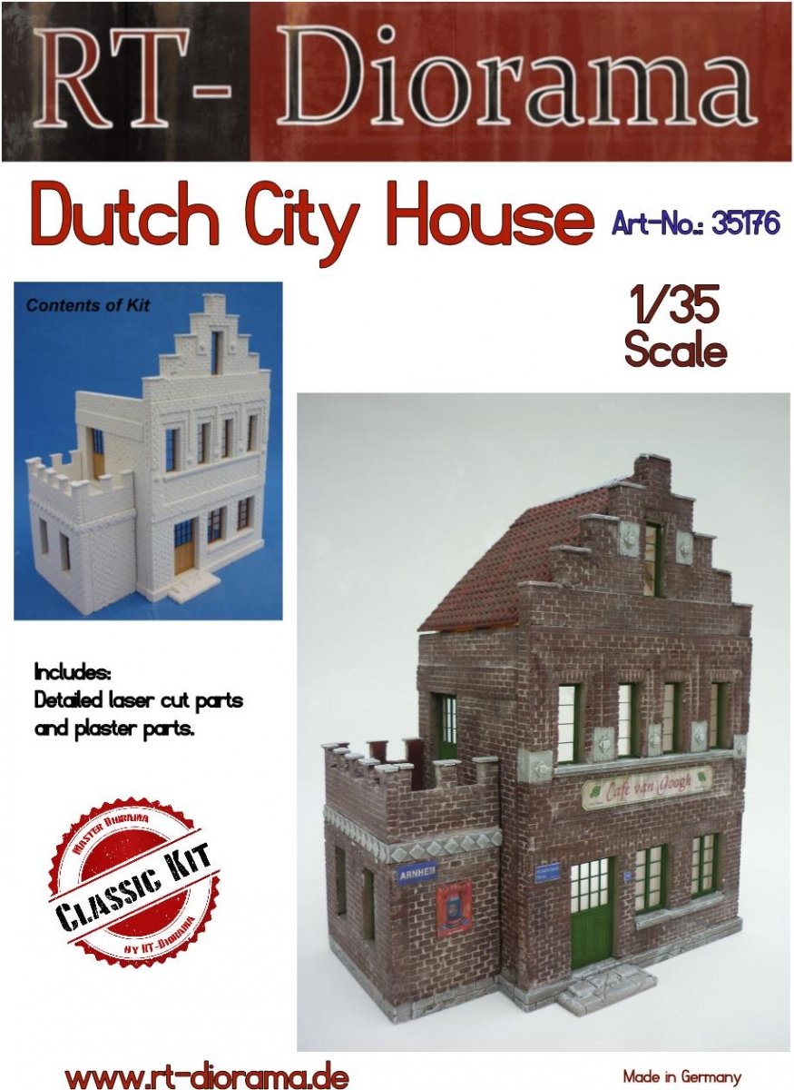 RT-Diorama 35176 Maison de ville néerlandaise 1/35