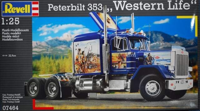 Revell 07464 Peterbilt 353 Westernlife 1/25