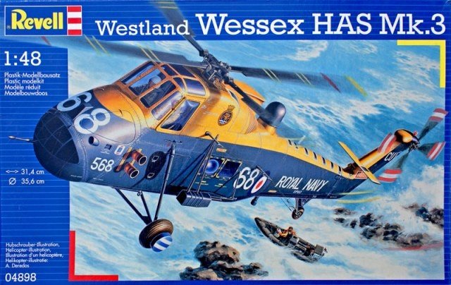 Revell 04898 Westland Wessex HAS Mk.3 1/48