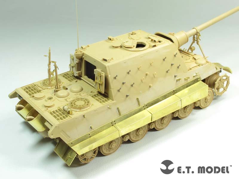 ET Model E35-196 WWII German Panzerjager &amp;quot;Jagdtiger&amp;quot; Basic (Pour kit Tamiya) (1/35) – Bild 5