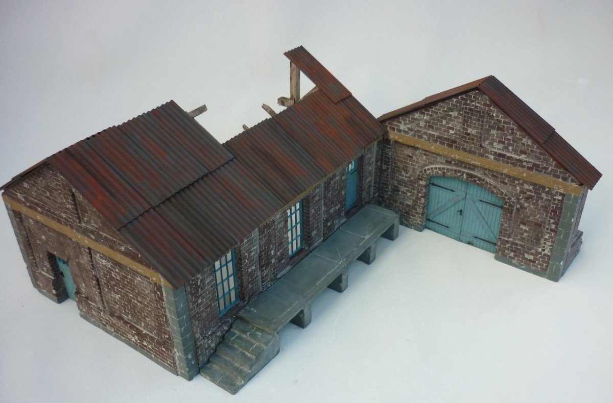 RT-Diorama 35211 Freight Shed (Modular System) 1/35 – zdjęcie 7