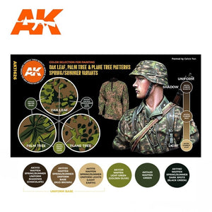 AK Interactive AK11626 OAK LEAF, PALM TREE &amp;amp; PLANE TREE PATTERNS SPRING/SUMMER VARIANTS – image 2