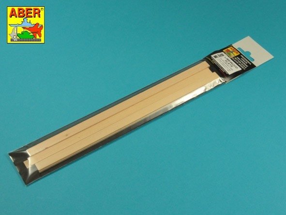 Lattes de bois de tilleul Aber WL 2x10, 2 x 10 x 245 mm x 7 pièces