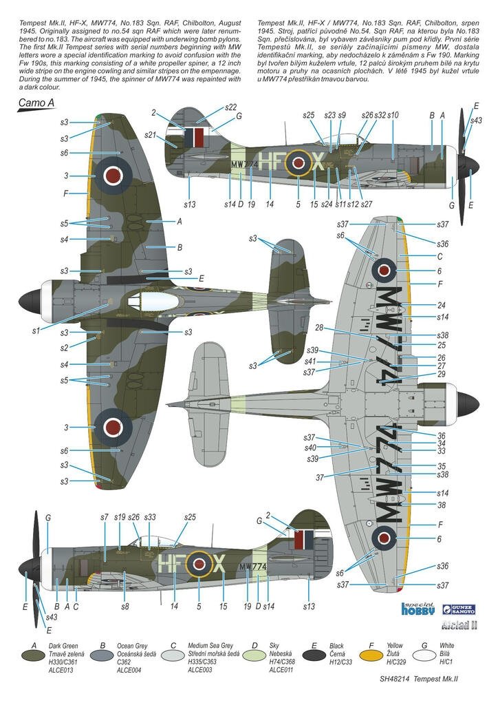 Special Hobby 48214 Tempest Mk.II Hi-Tech 1/48  – image 4