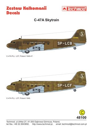 Techmod 48100 - C-47A Skytrain 1/48 – image 2