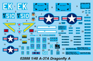 Trumpeter 02888 A-37A Libellule (1/48) – immagine 4