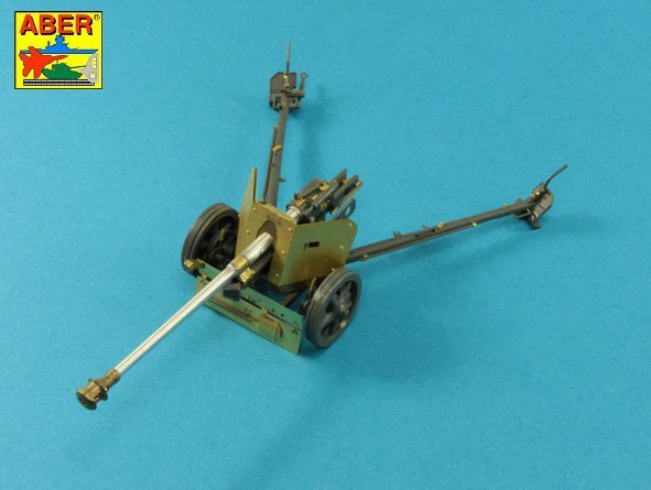 Canon allemand Aber 35L-045N de 75 mm pour Pak40 - modèle intermédiaire 1/35 – image 6