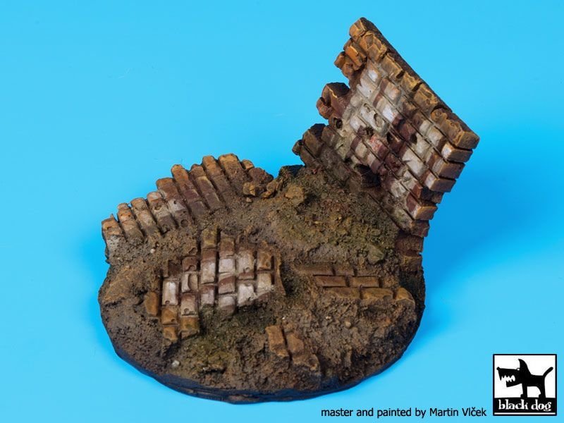 Socle de mur en ruine Black Dog D35035 1/35 – imagen 4
