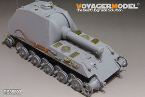 Mortier automoteur lourd allemand BAR 305 mm de la Seconde Guerre mondiale, modèle Voyager PE35893, pour maquettes AMUSING au 1/35 – imagen 4