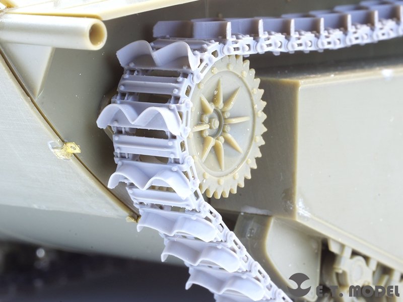 ET Model P35-028 LVT Véhicule amphibie buffle d&amp;#39;eau, chenilles fonctionnelles (impression 3D) 1/35  – Bild 6
