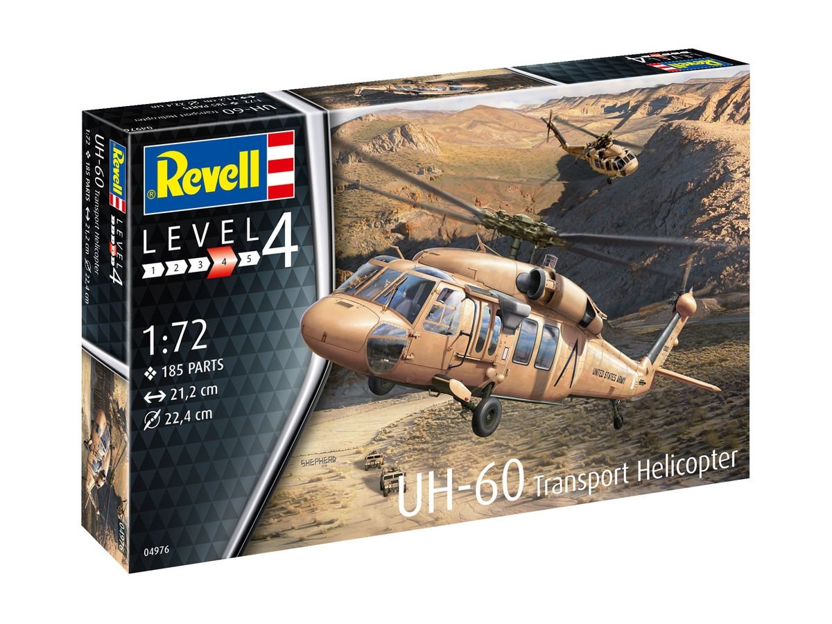 Revell 04976 UH-60 Hélicoptère de transport 1/72