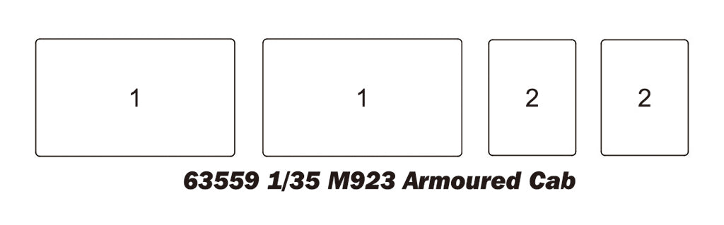 I Love Kit 63559 M923 Armoured Cab 1/35 – Bild 5