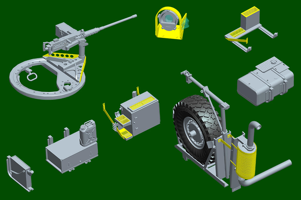 I Love Kit 63559 M923 Armoured Cab 1/35 – Bild 10