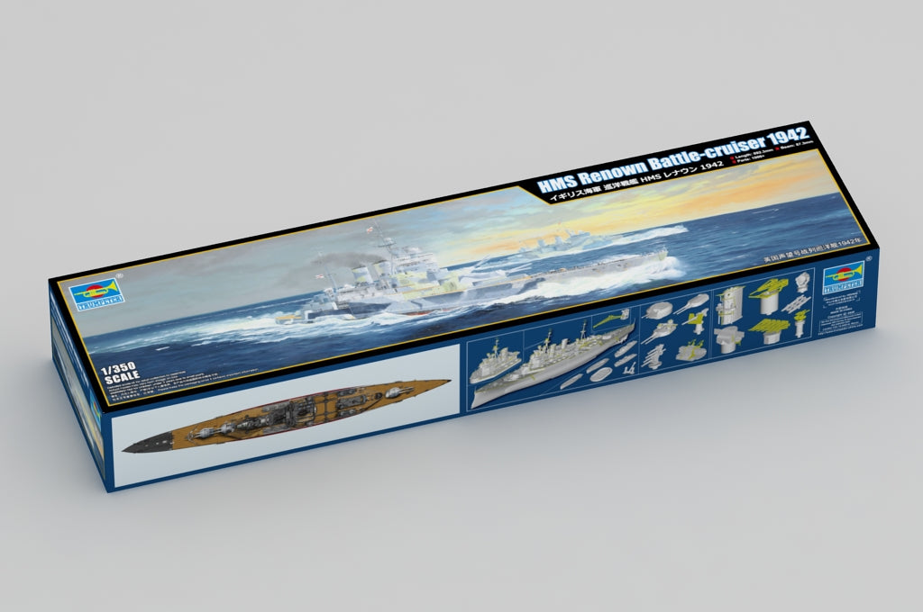 Trumpeter 05376 HMS Renown 1942 1/350 – zdjęcie 2