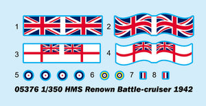 Trumpeter 05376 HMS Renown 1942 1/350 – zdjęcie 4