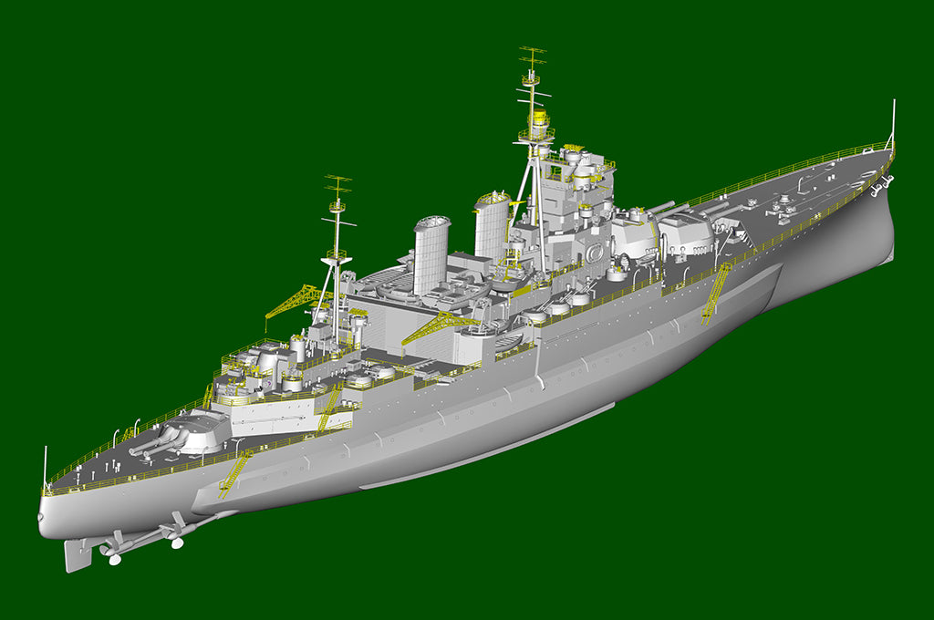 Trumpeter 05376 HMS Renown 1942 1/350 – zdjęcie 13
