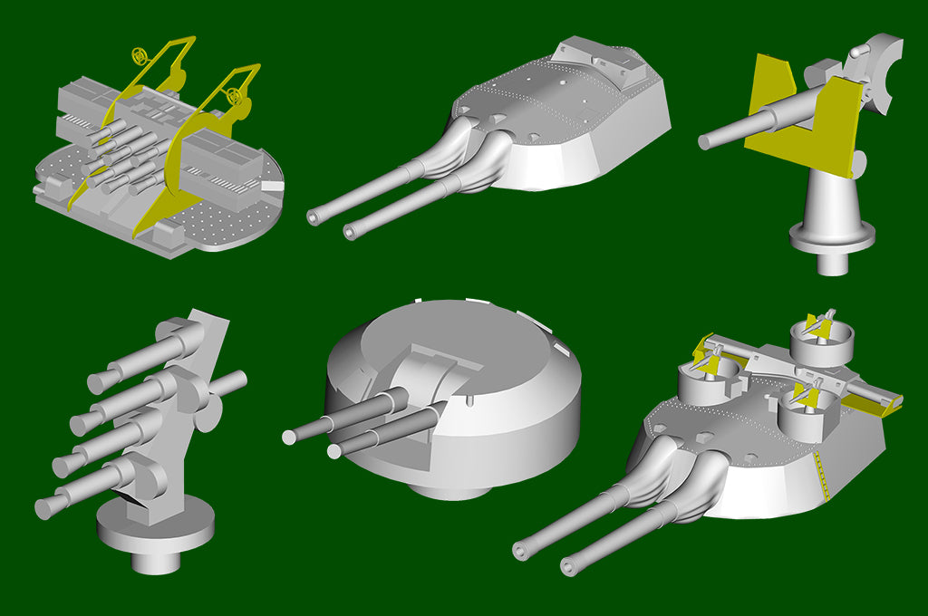 Trumpeter 05376 HMS Renown 1942 1/350 – zdjęcie 11