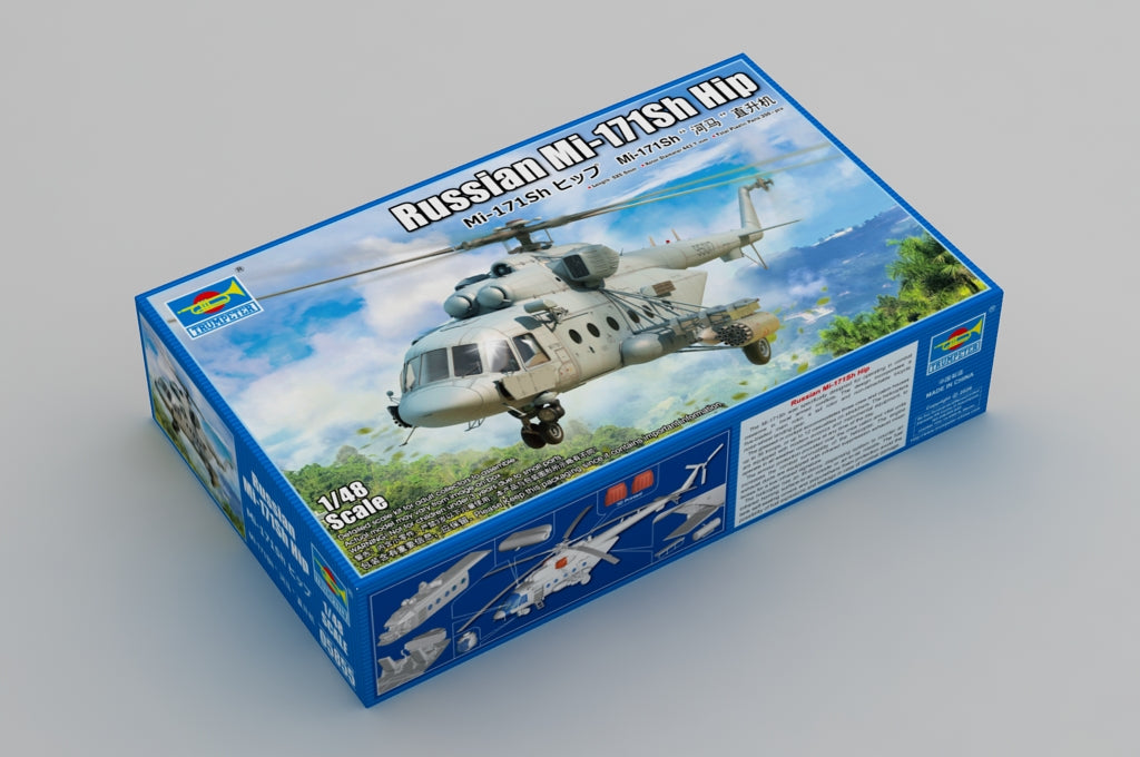 Trumpeter 05855 Russian Mi-171Sh Hip 1/48 – image 2