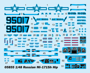Trumpeter 05855 Russian Mi-171Sh Hip 1/48 – image 4
