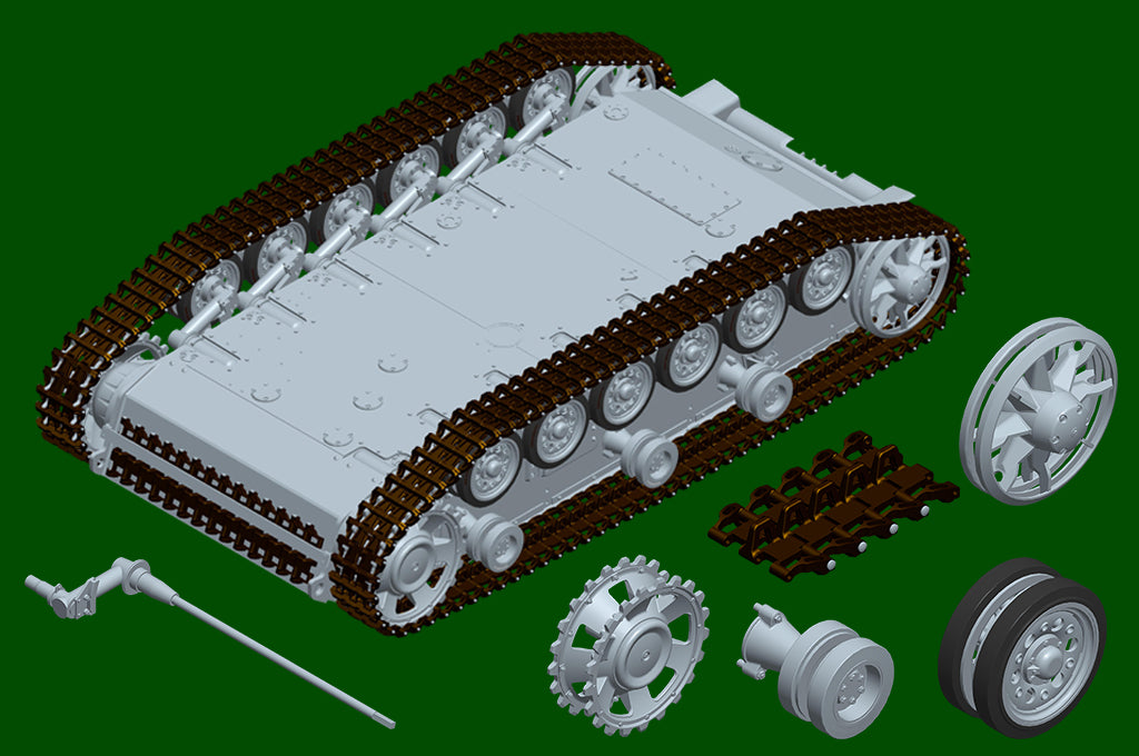 Trumpeter 00957 Pz.Kpfw.III Ausf.N Tunisia 1/16 – immagine 6
