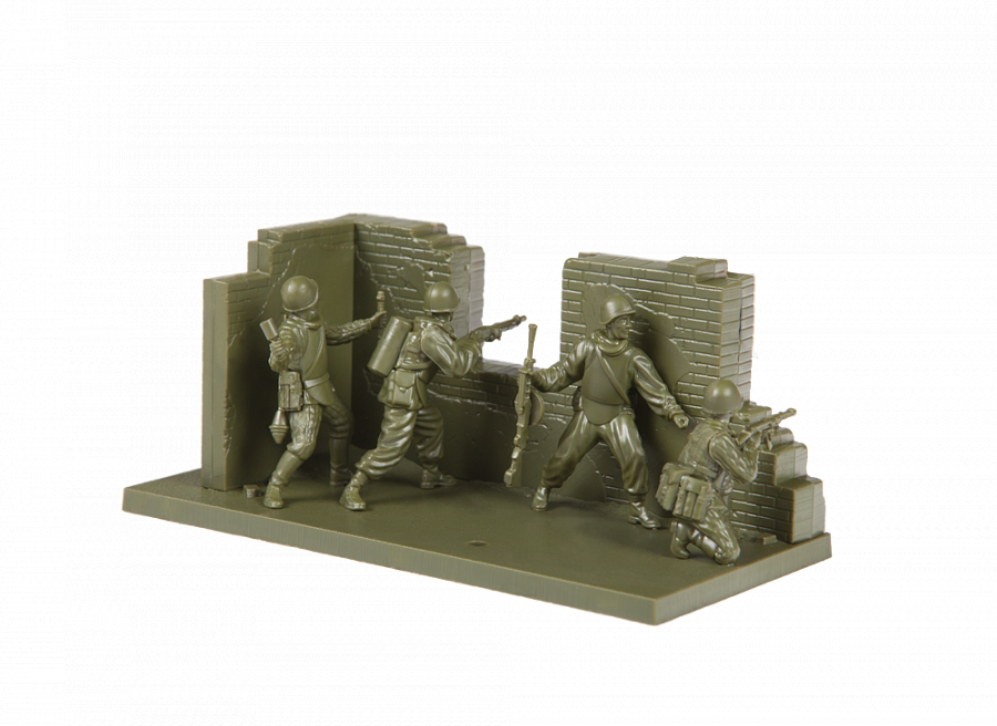 Zvezda 6271 Équipe de sapeurs d&amp;#39;assaut soviétique 1/72 – imagen 2