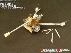 Modèle Voyager PE35049 75 mm Pak 40 1/35