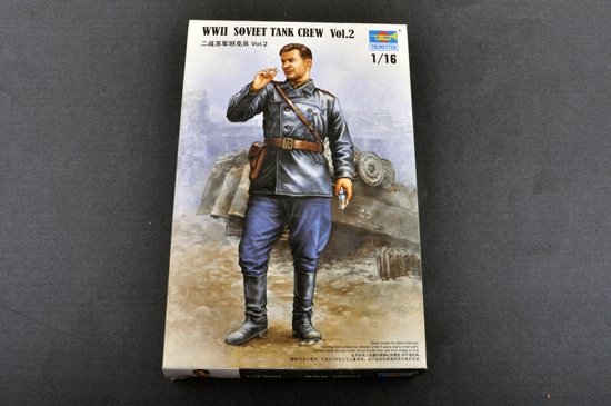 Trumpeter 00702 ÉQUIPAGE DE CHAR SOVIÉTIQUE DE LA SECONDE GUERRE MONDIALE Vol. 2 (1/16) – image 2