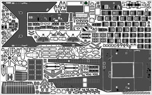 Pontos 35028F1 USS DDG-92 Momsen Flight IIa Kit de détails au 1/350 – image 25