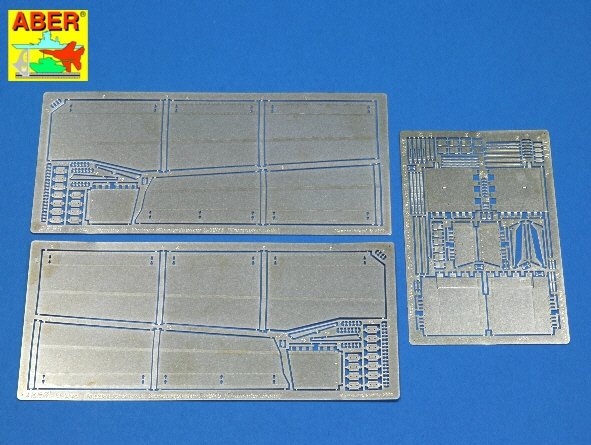 Aber 35234 Panzer standard allemand E-75/50 - vol. 2 - jeu supplémentaire - ailes (1/35)