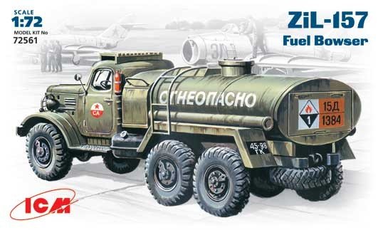 Camion-citerne soviétique ICM 72561 ZIL-157 (1/72)