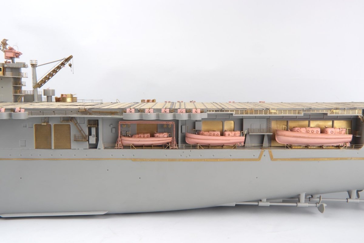 MK1 Design MD-20022 USS CV-6 Enterprise DX with Full Wooden Deck for Trumpeter 1/200 – zdjęcie 7