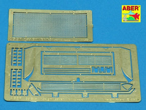 Grilles de protection Aber 35G08 pour char russe T-34 (1/35)