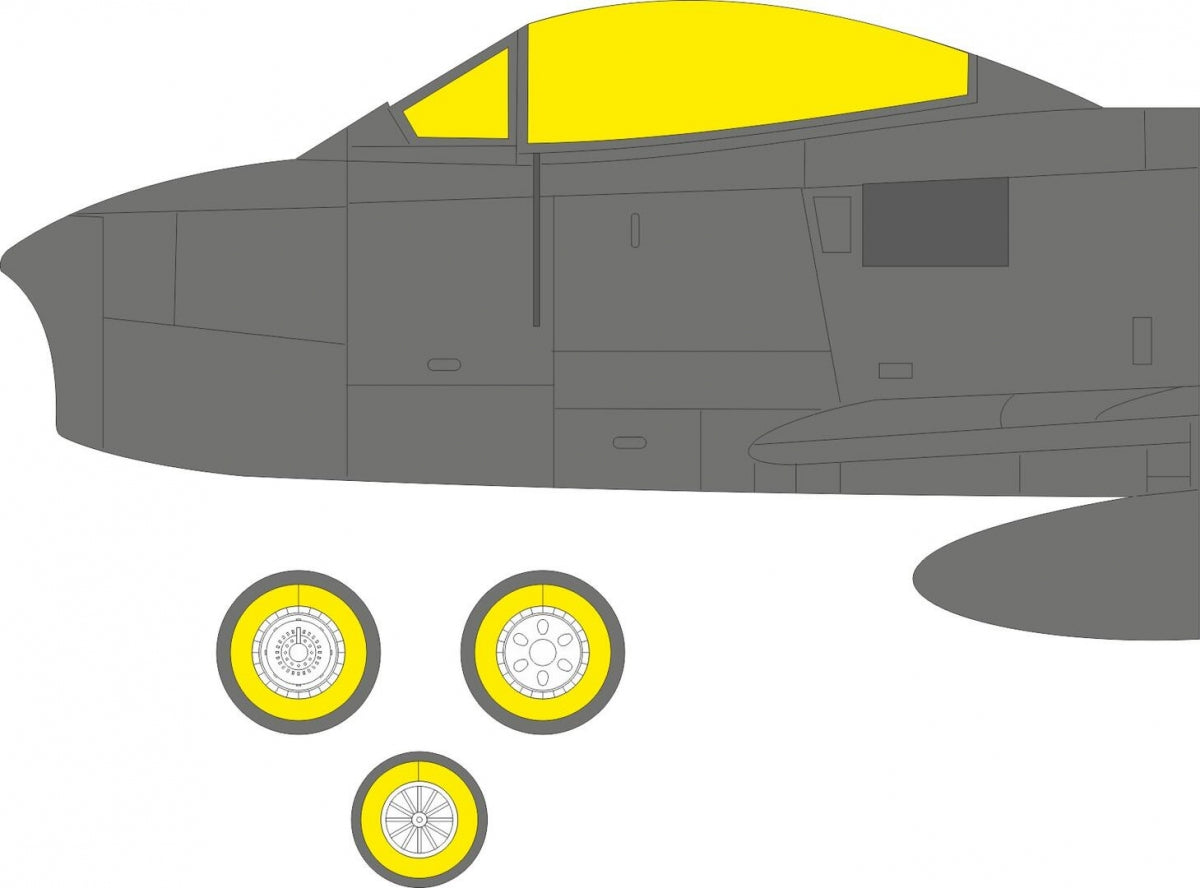Maquette Eduard EX1091 F-86F-25/30 TFace Airfix 1/48