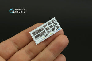 Intérieur imprimé en 3D et coloré sur papier décalcomanie Quinta Studio QDS-48280 F/A-18C (version tardive) (petite version) 1/48 – image 7