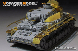 Maquette Voyager PE351257, char allemand Pz.Kpfw.IV Ausf.F1 de fin de production (modèle de base) pour DRAGON 6957, échelle 1/35 – image 10
