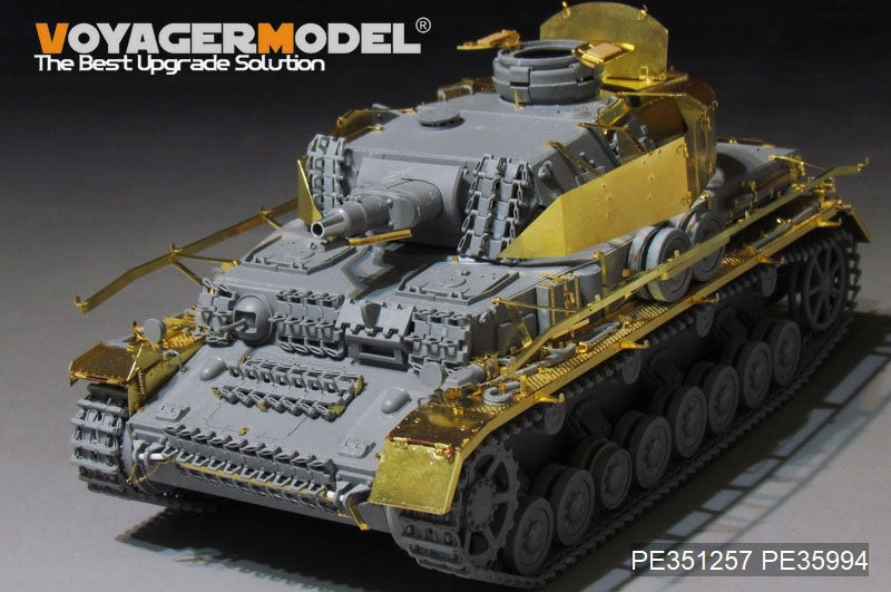 Maquette Voyager PE351257, char allemand Pz.Kpfw.IV Ausf.F1 de fin de production (modèle de base) pour DRAGON 6957, échelle 1/35 – image 10