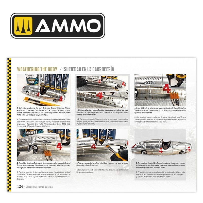 Ammo by Mig 6298 Comment peindre des voitures miniatures Bilingue : anglais et espagnol – Bild 9