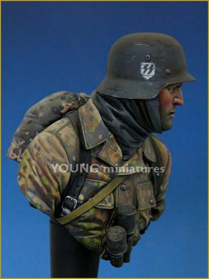 Young Miniatures YM1810 Waffen SS allemand Ardennes 1944(II) 1/10 – immagine 4