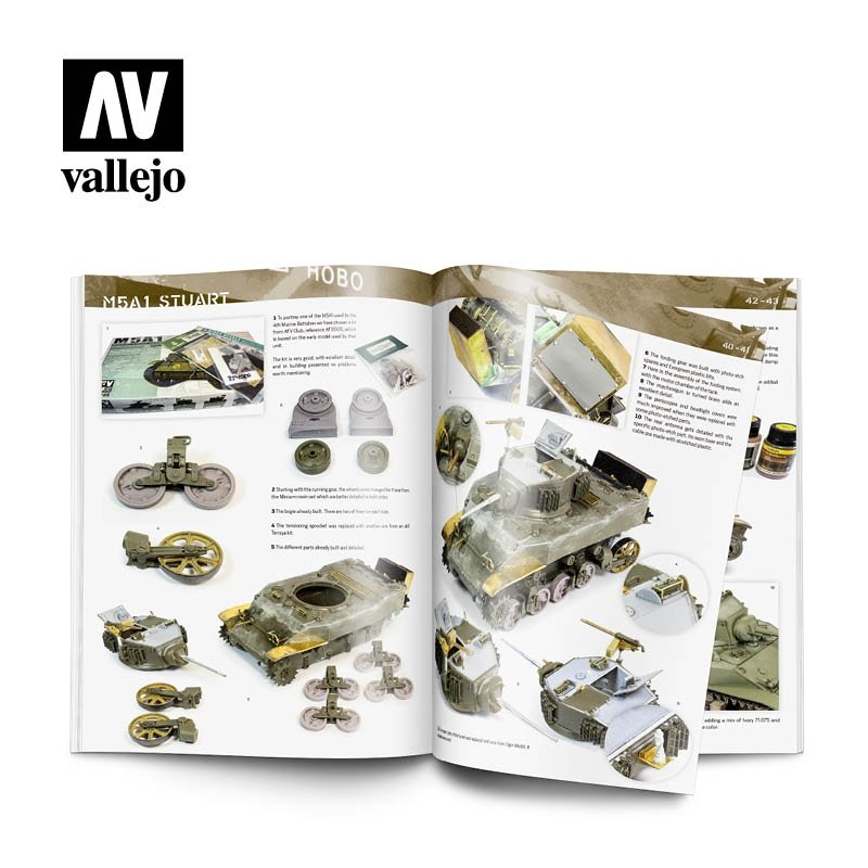 Vallejo 75019 Armée américaine de la Seconde Guerre mondiale en Europe et dans le Pacifique - ANGLAIS/ESPAGNOL – Bild 3