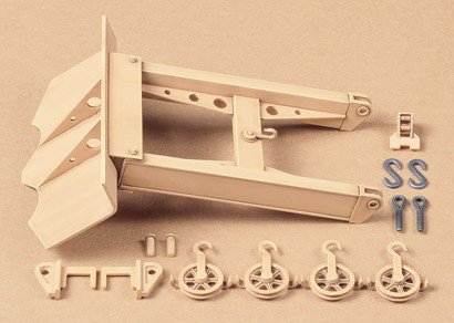 Tamiya 35243 Kit d&amp;#39;accessoires de récupération de chars pour semi-chenillé allemand de 18 tonnes (1/35) – image 3