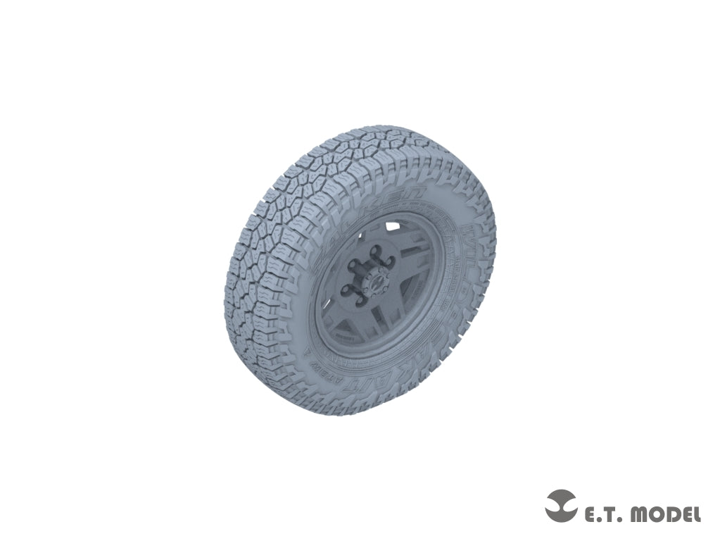 Camionnette ET Model P35-163, roues affaissées, type 2, échelle 1/35 – image 3