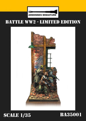 Ardennes Miniature BA35001 ÉDITION LIMITÉE - BATAILLE DE LA SECONDE GUERRE MONDIALE 1/35