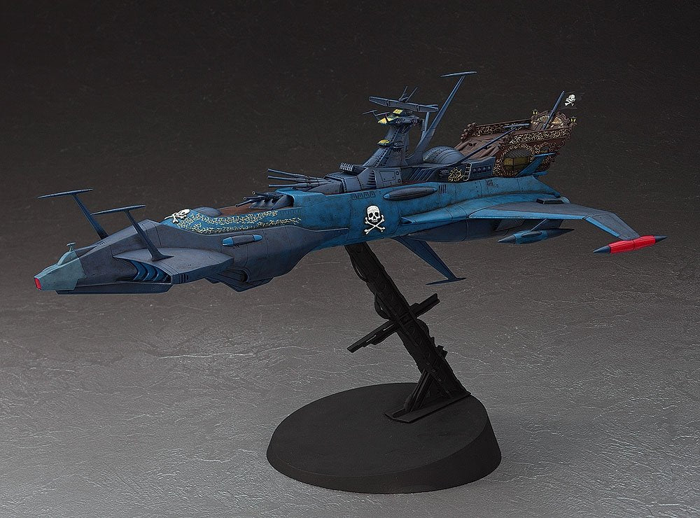 Hasegawa 64712 VAISSEAU DE COMBAT PIRATE DE L&amp;#39;ESPACE ARCADIA Second vaisseau (conversion PHANTOM DEATH SHADOW) 1/1500 – Bild 2