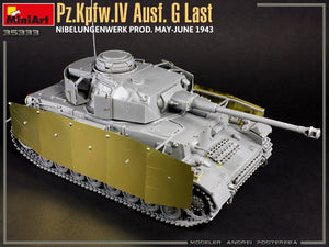 MiniArt 35333 Pz.Kpfw.IV Ausf. G Last/Ausf. H Early. NIBELUNGENWERK PROD. MAY-JUNE 1943. 2 IN 1 INTERIOR KIT 1/35 – zdjęcie 5