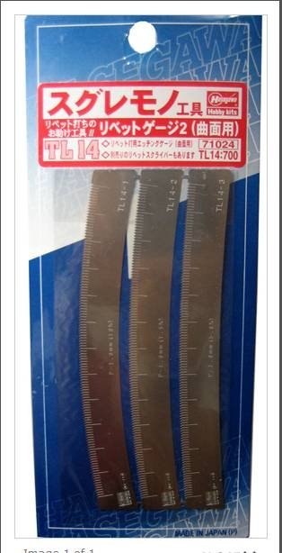 Jauge à rivets Hasegawa TL14 2 (Trytool Seeis)