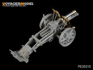 Maquette Voyager PE35315 Canon allemand de 150 mm s.IG.33 de la Seconde Guerre mondiale pour DRAGON 6259 et 6473, échelle 1/35 – immagine 3