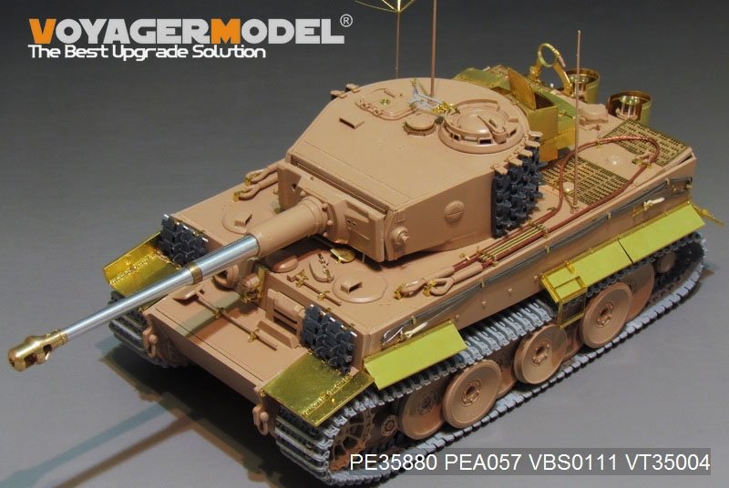 Maquette Voyager PE35880, char allemand Tiger I MID de la Seconde Guerre mondiale, pour RMF au 1/35 – image 5