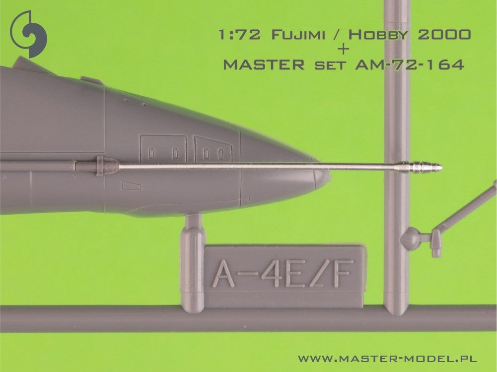 Master AM-72-164 A-4 Skyhawk - DŁUGI, PROSTY wysięgnik sondy tankowania (używany w wersjach A-4E/F &amp;amp; TA-4F/J) 1/72 – zdjęcie 2