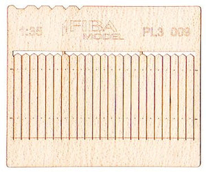 Maquette PL3-009 Clôture en bois type 9 Clôture en bois 1/35