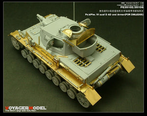Modèle Voyager PE35106 Pz.kPfw. IV ausf D AD Armure 1/35 – image 4